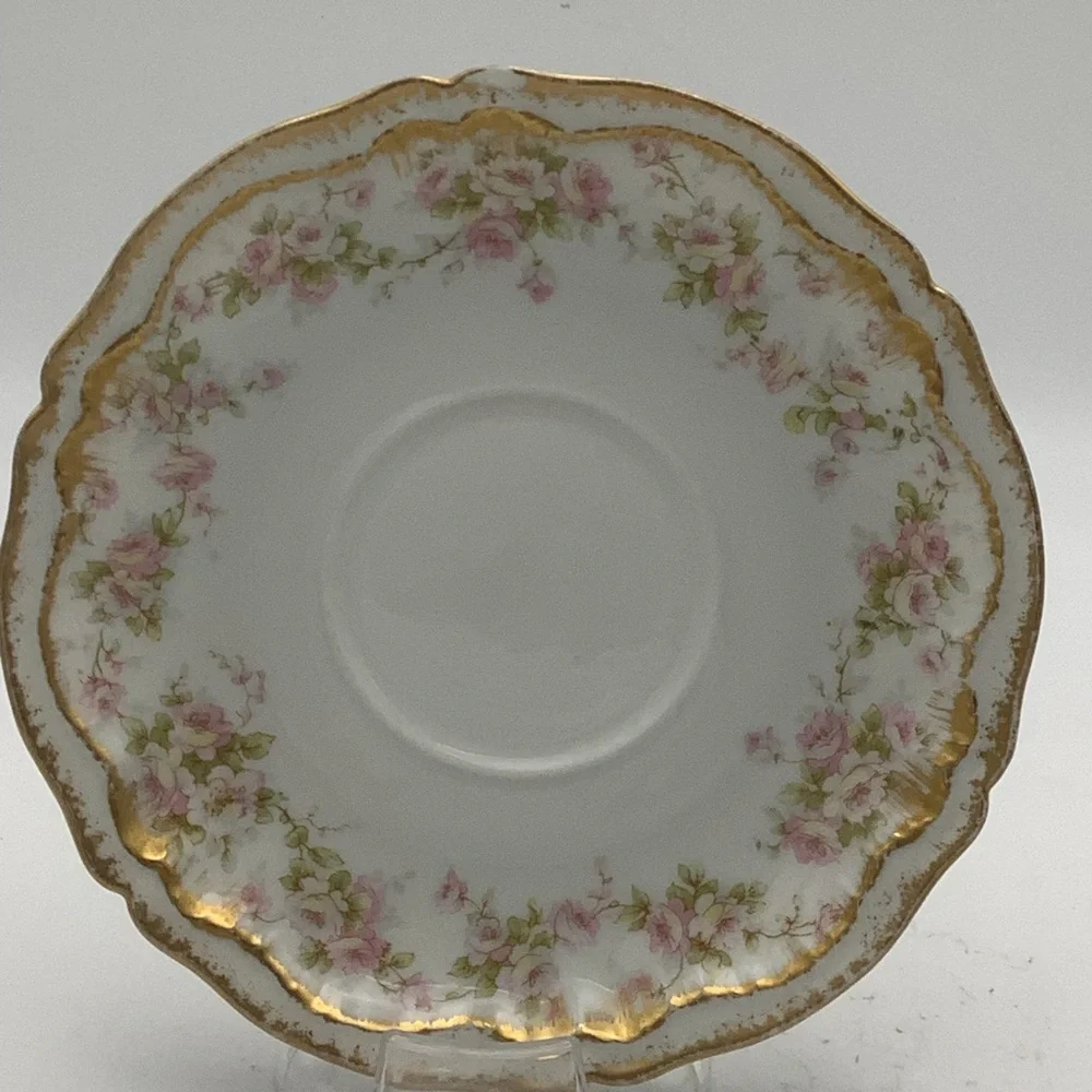 Antique Theodore Haviland Limoges France Teacup and Saucer - Picture 5 of 14